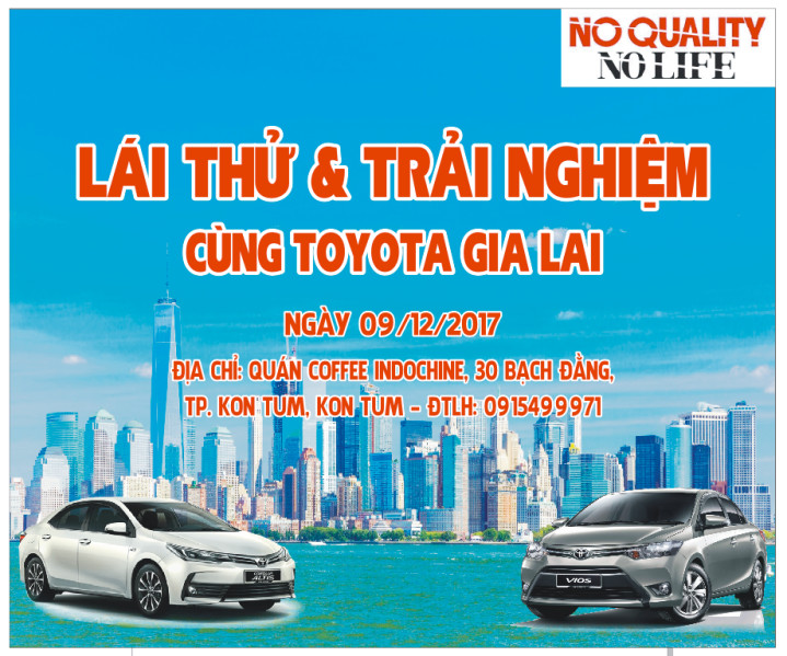 Lai Thu & Trai Nghiem Xe Cung Toyota Gia Lai Tai Kon Tum