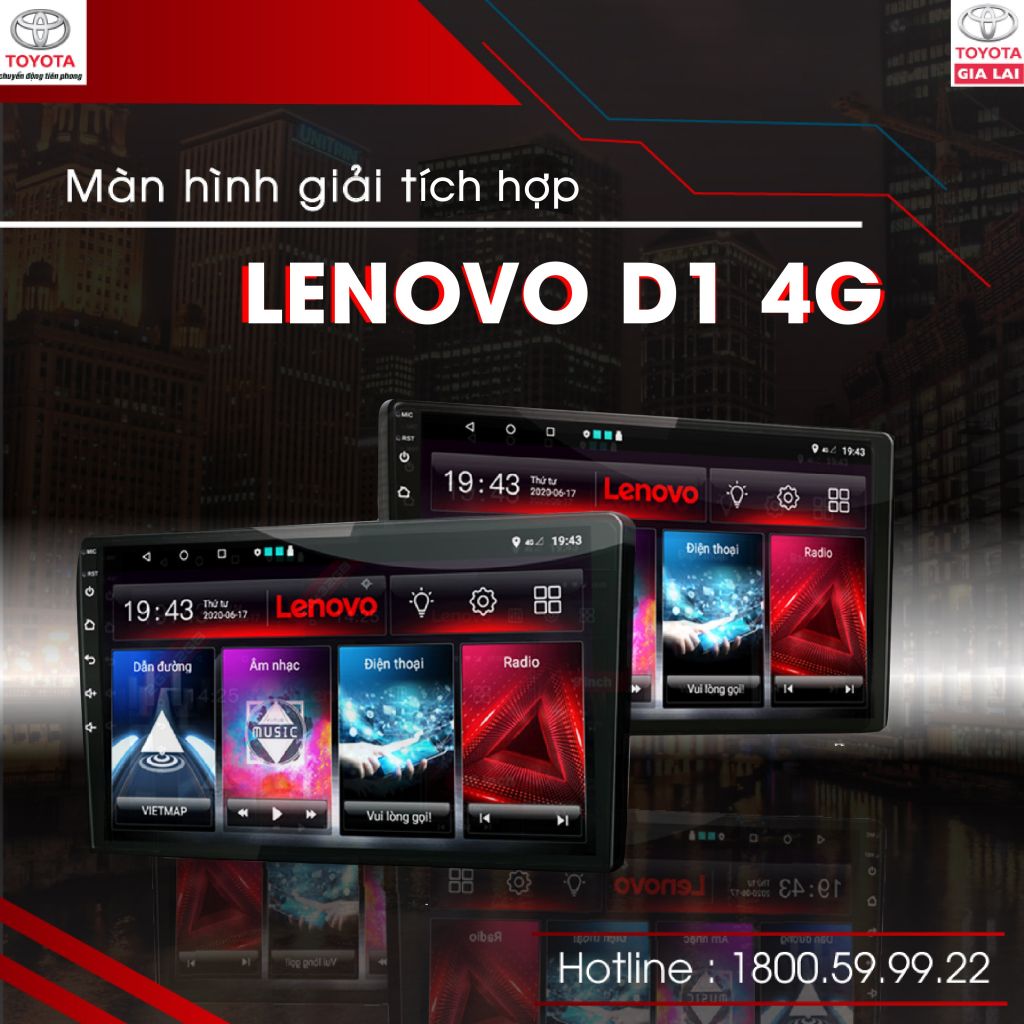 Man Hinh Tich Hop Vietmap Lenovo D1