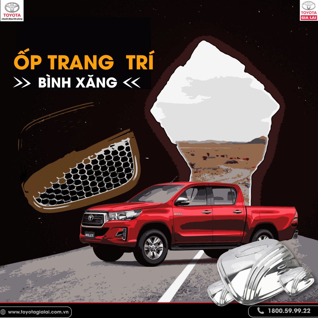 Op Trang Tri Binh Xang