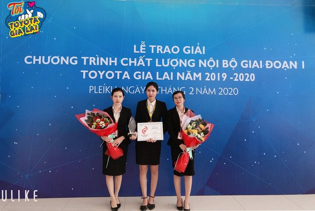 Toyota Gia Lai To Chuc Su Kien Le Trao Giai Chuong Trinh Chat Luong Noi Bo Giai Doan 1 Toyota Gia Lai Nam 2019 2020 (3)