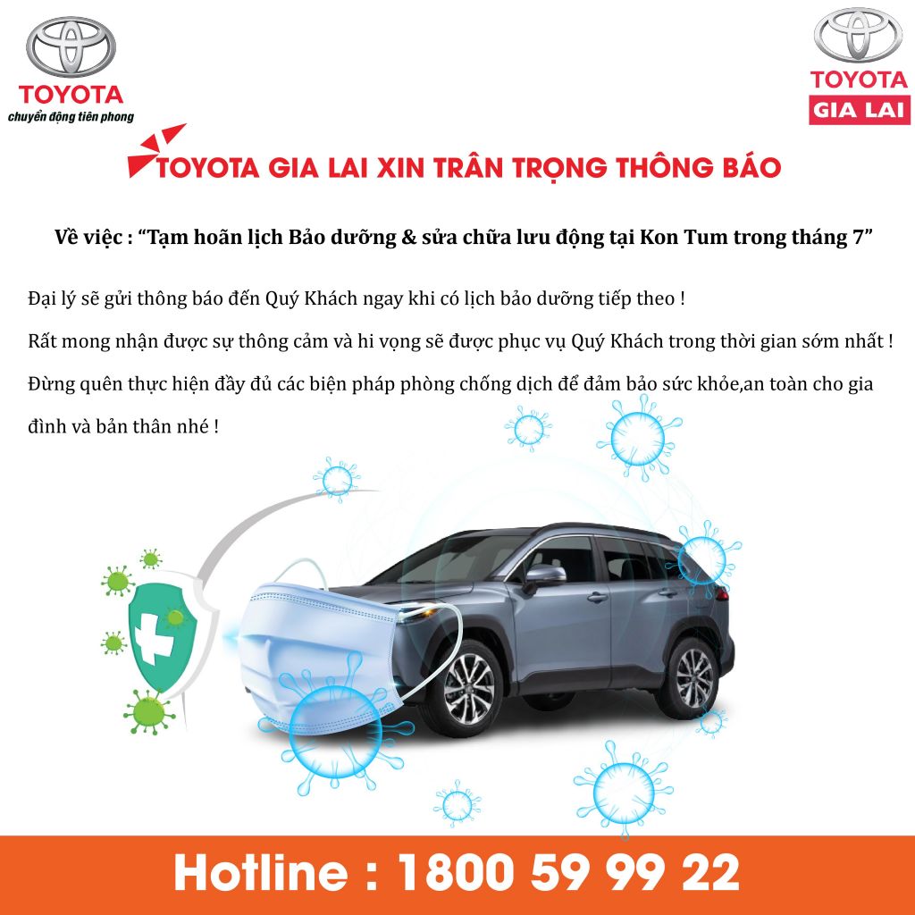 Toyota Gia Lai Xin Tran Trong Thong Bao